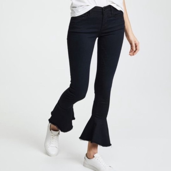 FRAME DENIM Le Skinny de Jeanne Flounce Flare Jean - Picture 1 of 7
